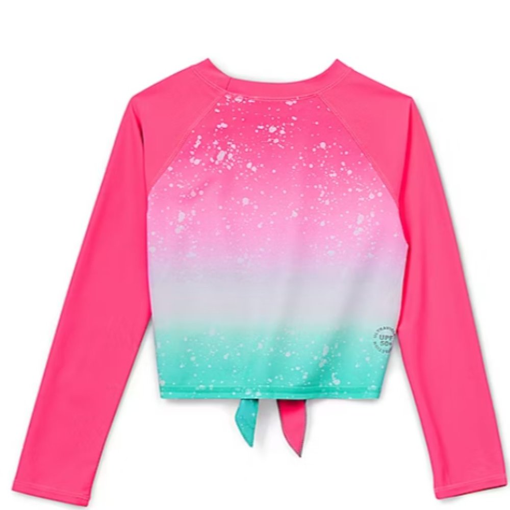 Girls Rash Guard Pullover Size Large (14) NWT - Picture 6 of 7